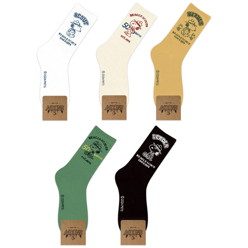 Winter Clothing Anime - 5pcs Snoopy New Premium Snoopy Socks