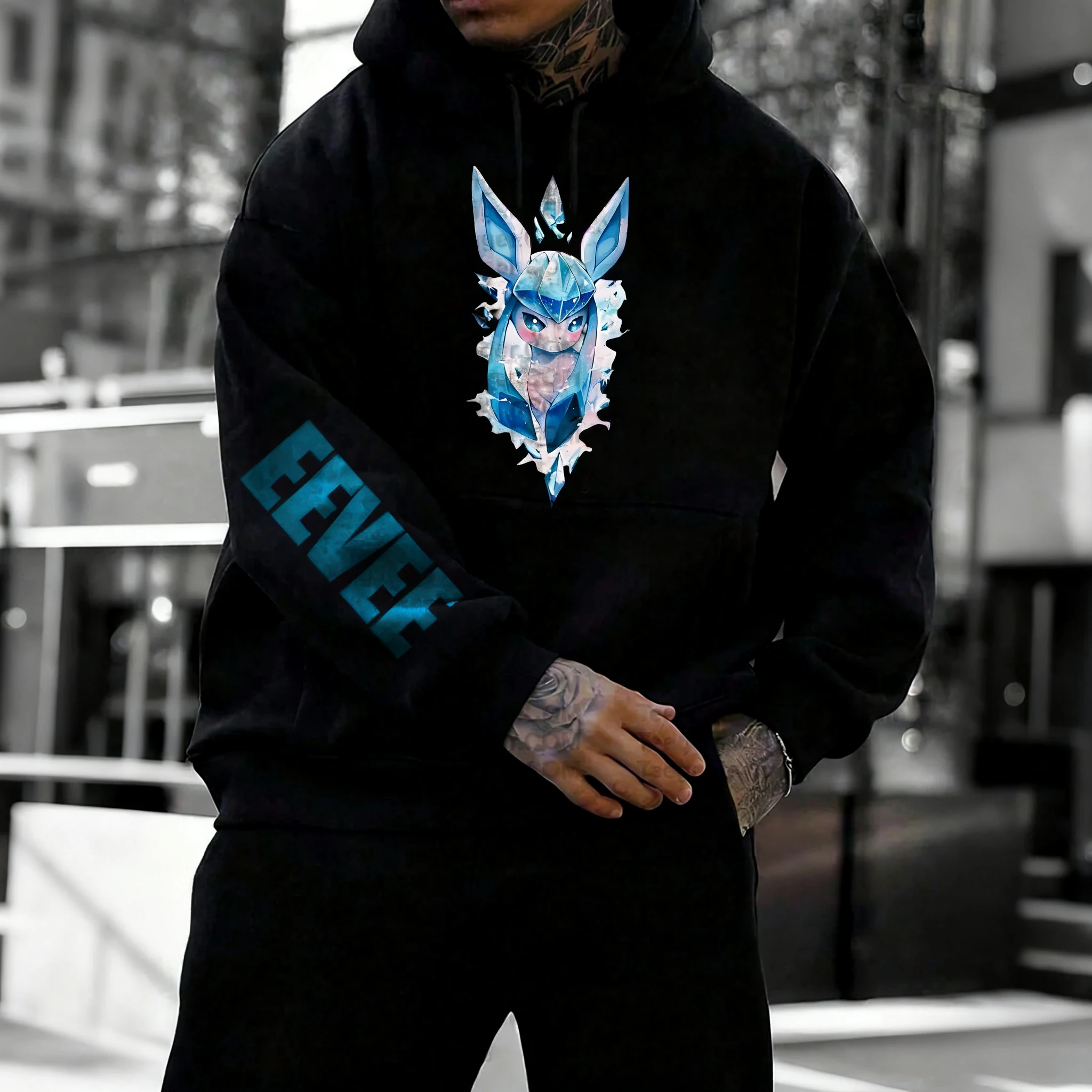 Pokémon Anime Trendy Hip Hop N - đánh giá và giá Winter Clothing Anime