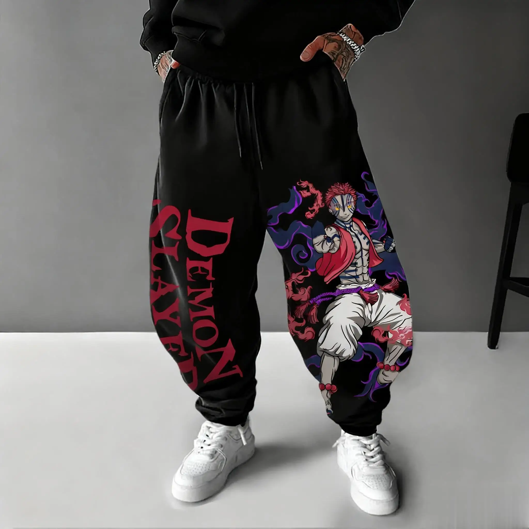 2026 Demon Slayer Akaza Anime  - đánh giá và giá Winter Clothing Anime