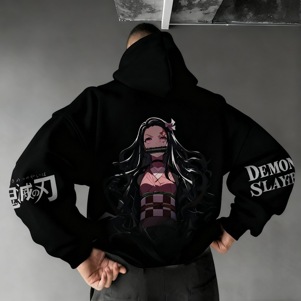 Demon Slayer Men's Hoodie Swea - đánh giá và giá Winter Clothing Anime