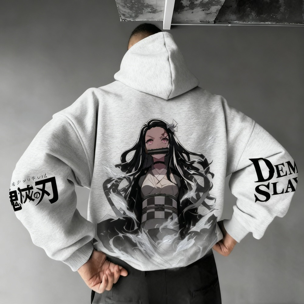 Demon Slayer Men's Hoodie Swea - đánh giá và giá Winter Clothing Anime