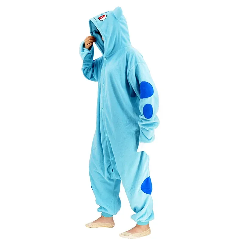 Bulbasaur Onesie Kigurumi Adul - đánh giá và giá Winter Clothing Anime