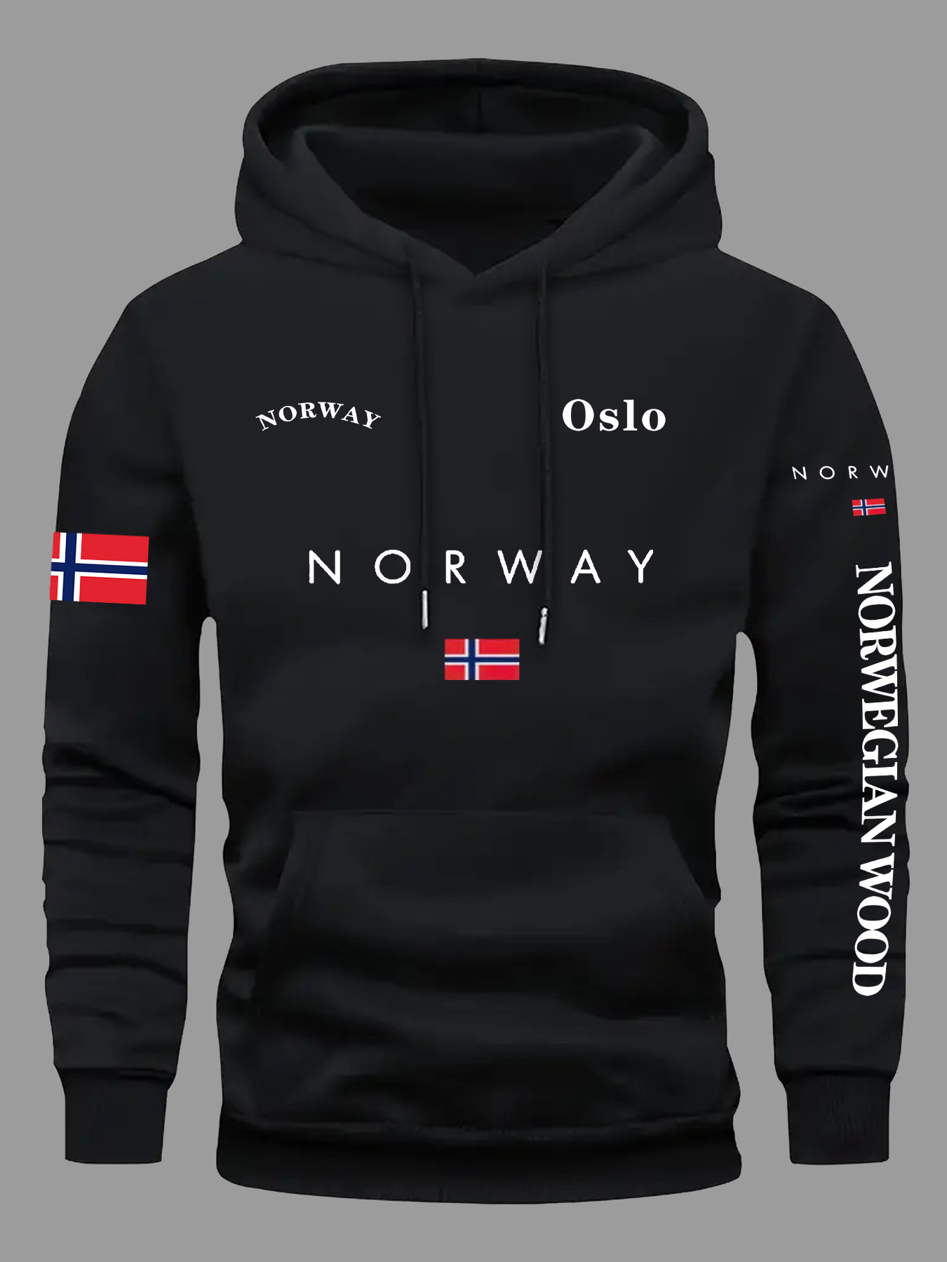 NORWAY Flag Hoodies Men Women  - đánh giá và giá Winter Clothing Norway