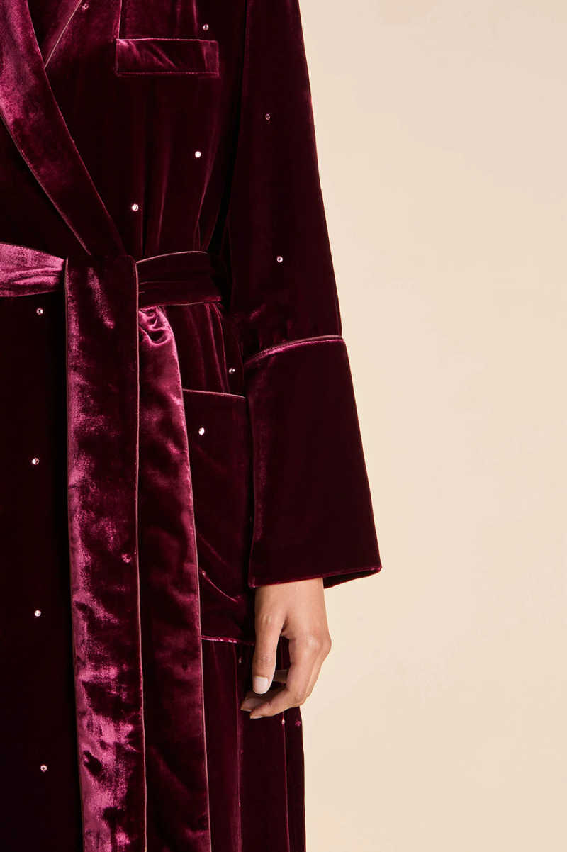 Autumn Red Velvet Wedding Dres - đánh giá và giá Winter Clothing Dress Up