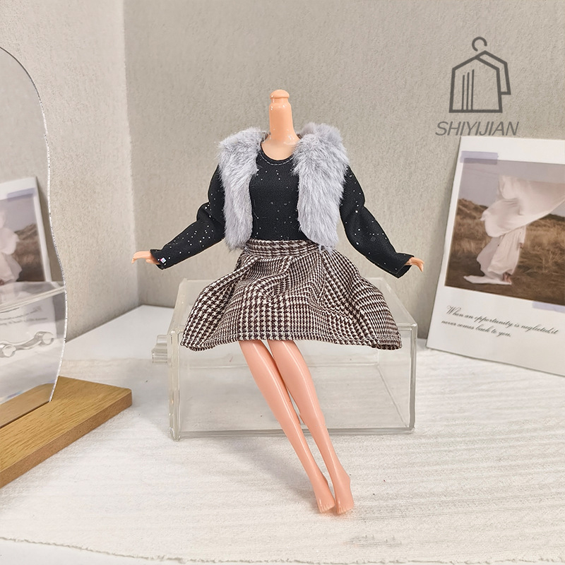1/6 Doll Handmade Dress Clothi - đánh giá và giá Winter Clothing Dress Up