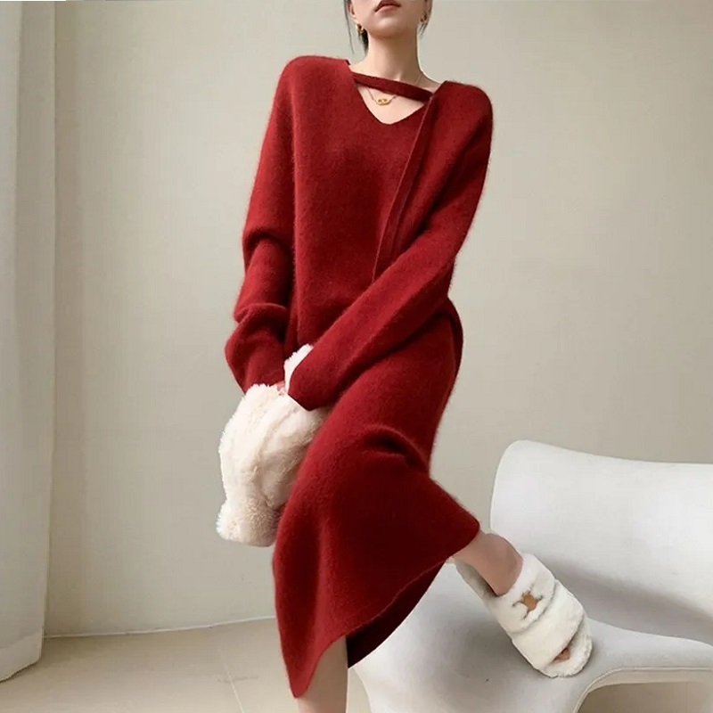 sweater dress for women 2025 n - đánh giá và giá Winter Clothing Dress Up