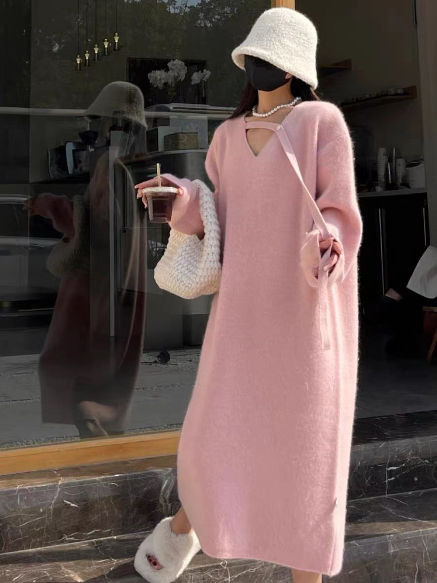 sweater dress for women 2025 n - đánh giá và giá Winter Clothing Dress Up