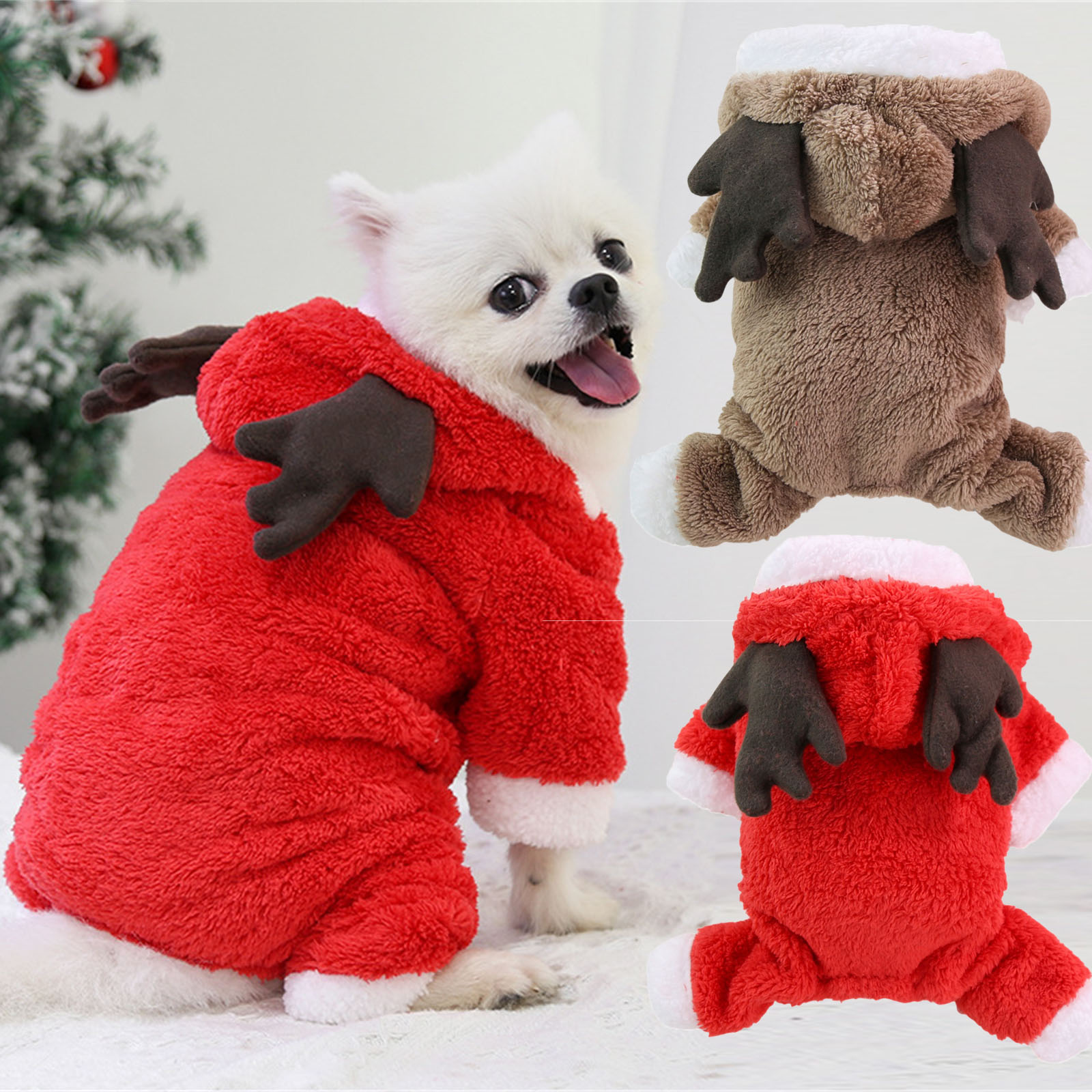 Christmas Dog Clothes Pet Clot - đánh giá và giá Winter Clothing Dress Up