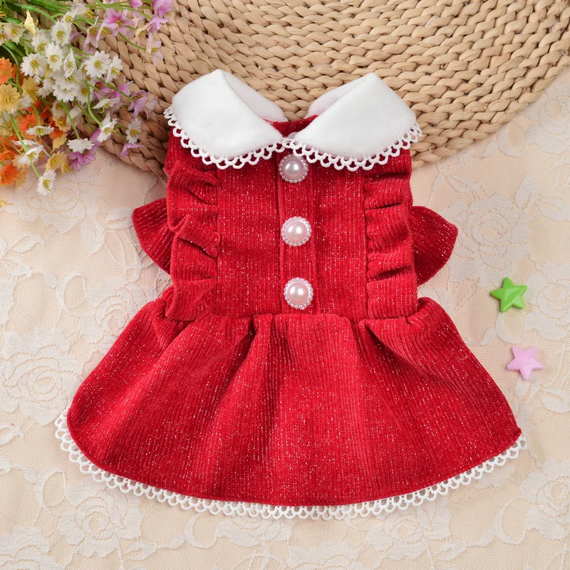 Elegant Princess Dress Dog Clo - đánh giá và giá Winter Clothing Dress Up