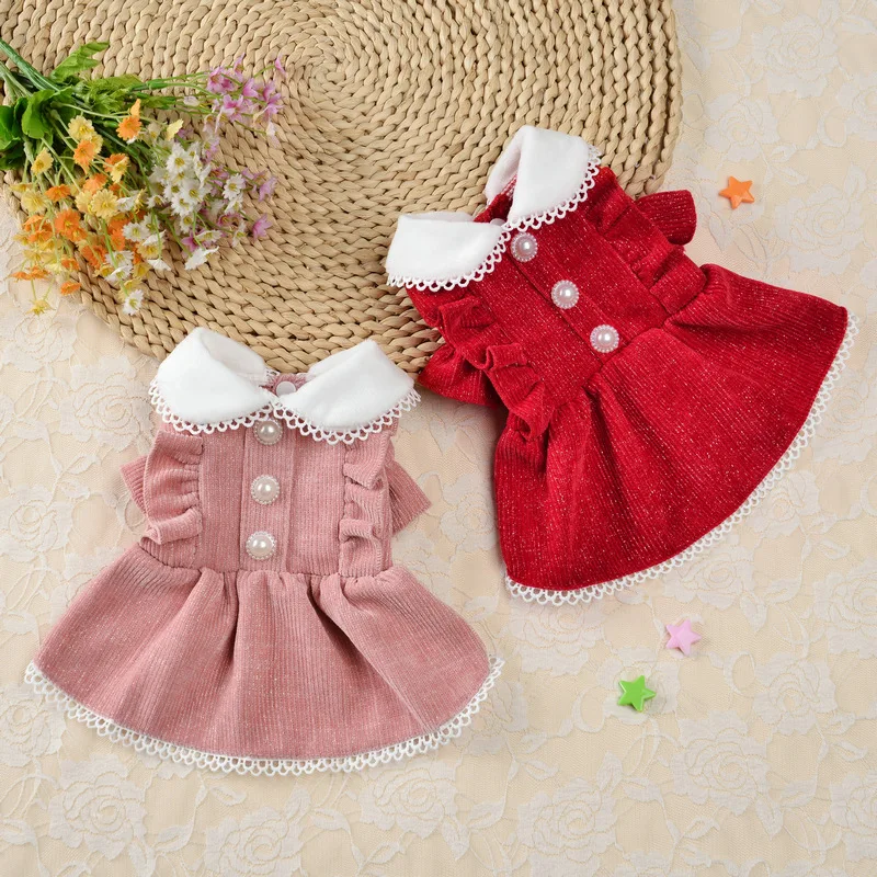 Elegant Princess Dress Dog Clo - đánh giá và giá Winter Clothing Dress Up
