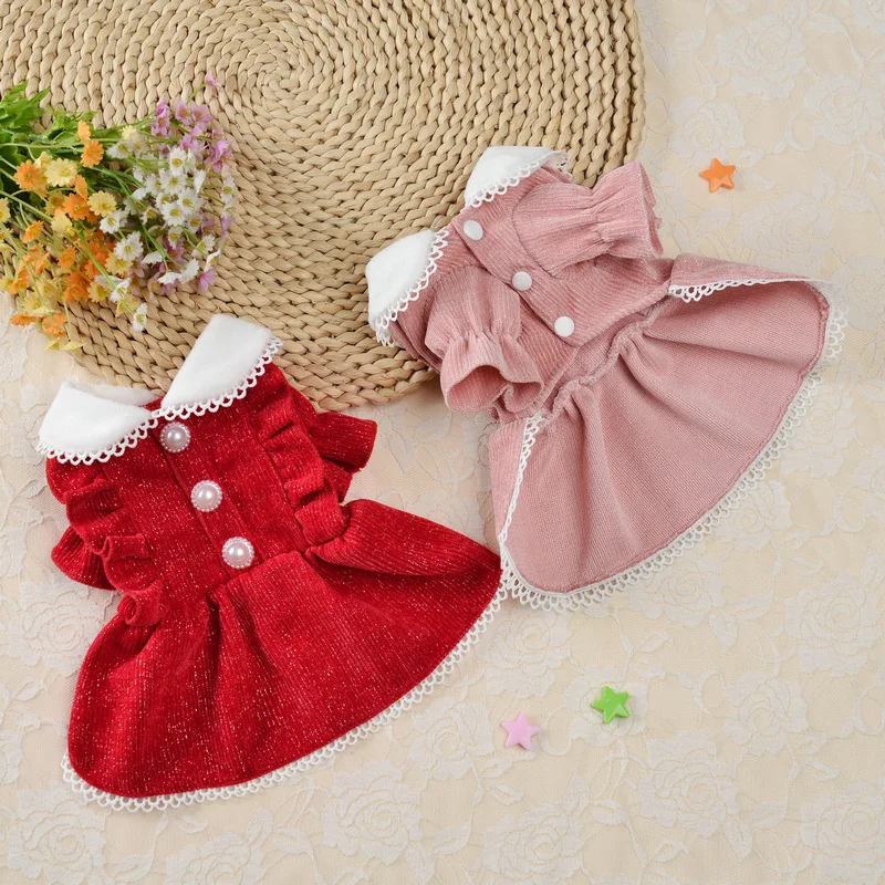 Elegant Princess Dress Dog Clo - đánh giá và giá Winter Clothing Dress Up