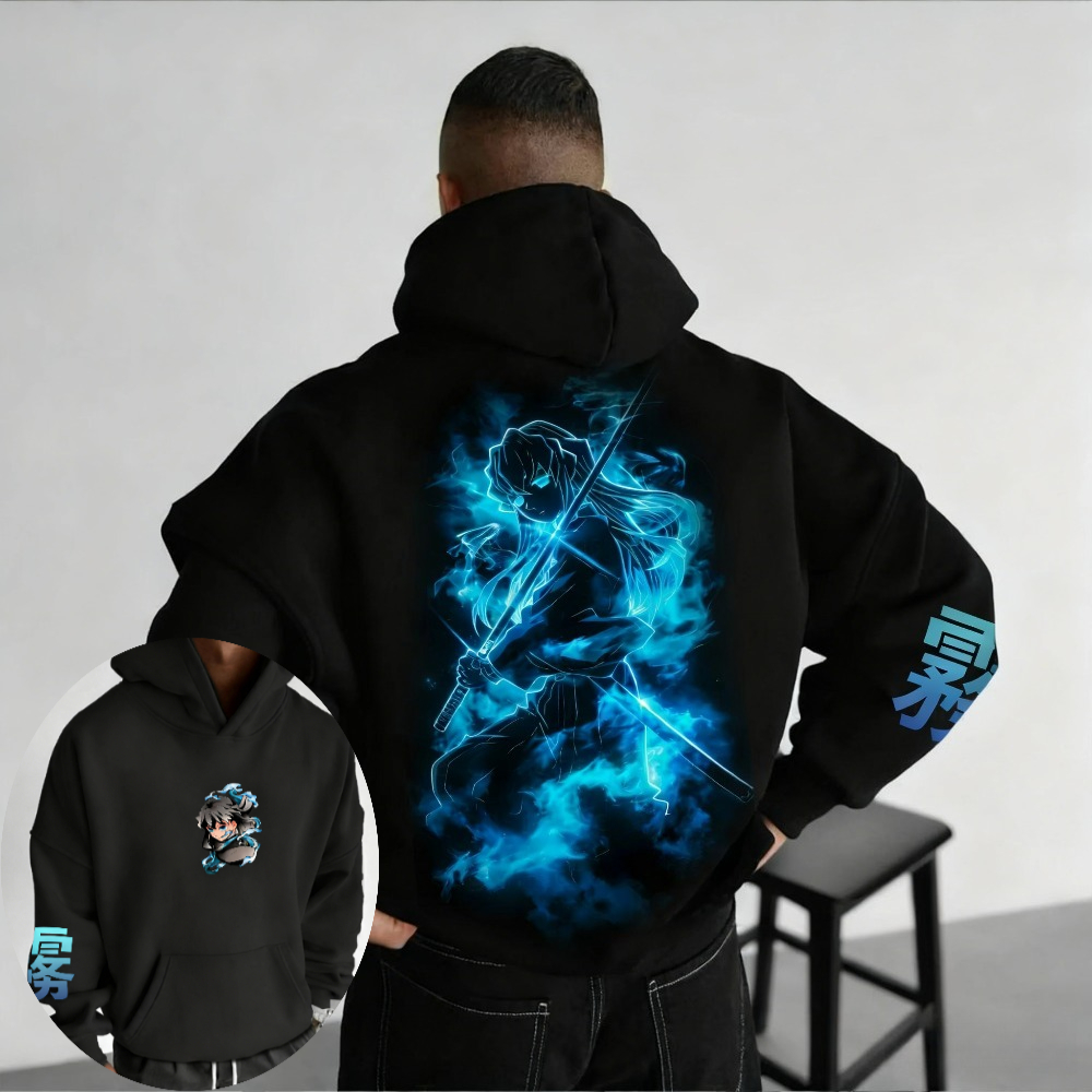 Demon Slayer Men's Hoodie Swea - đánh giá và giá Winter Clothing Anime