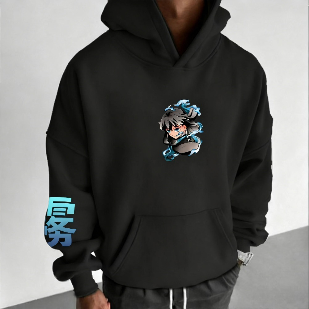 Demon Slayer Men's Hoodie Swea - đánh giá và giá Winter Clothing Anime