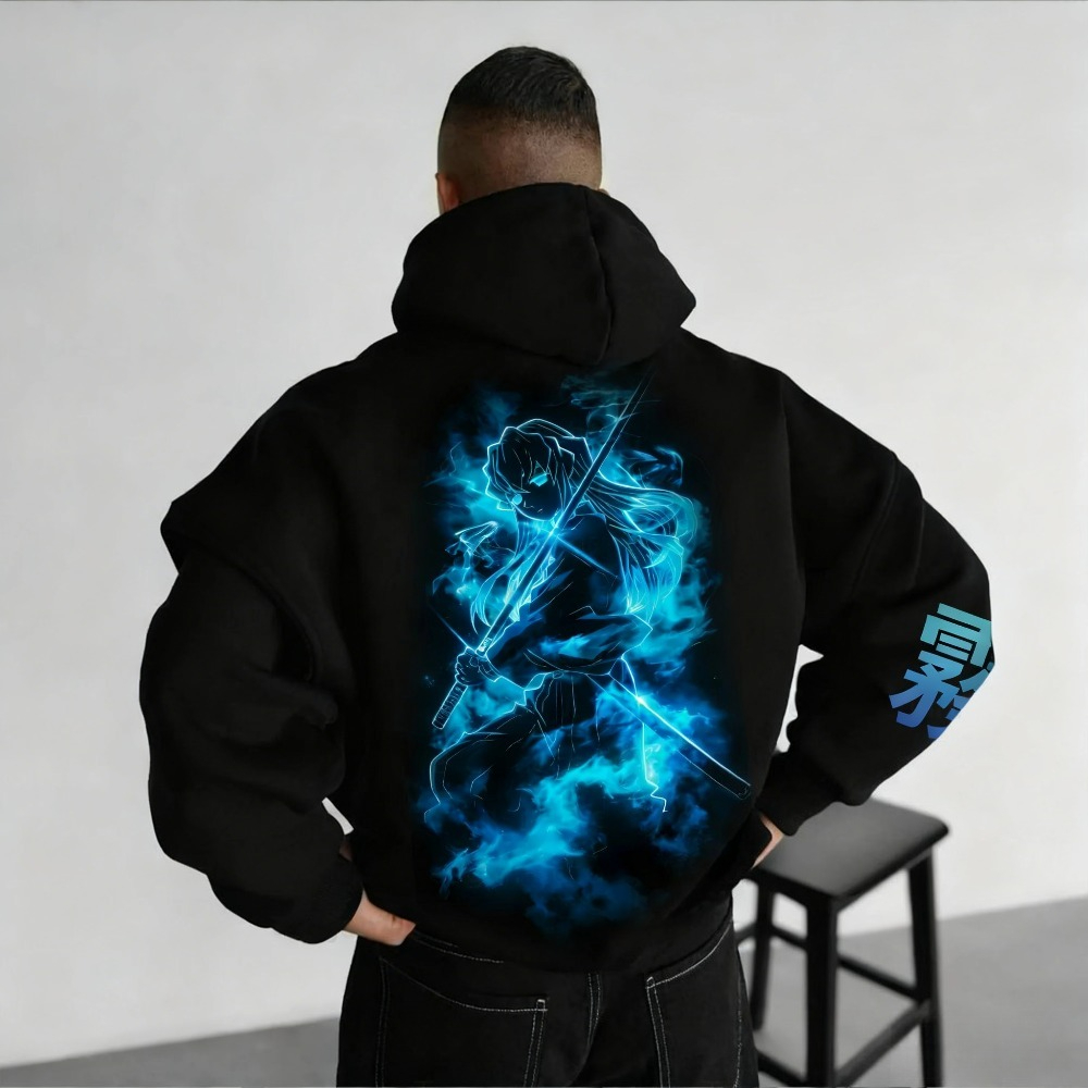 Demon Slayer Men's Hoodie Swea - đánh giá và giá Winter Clothing Anime