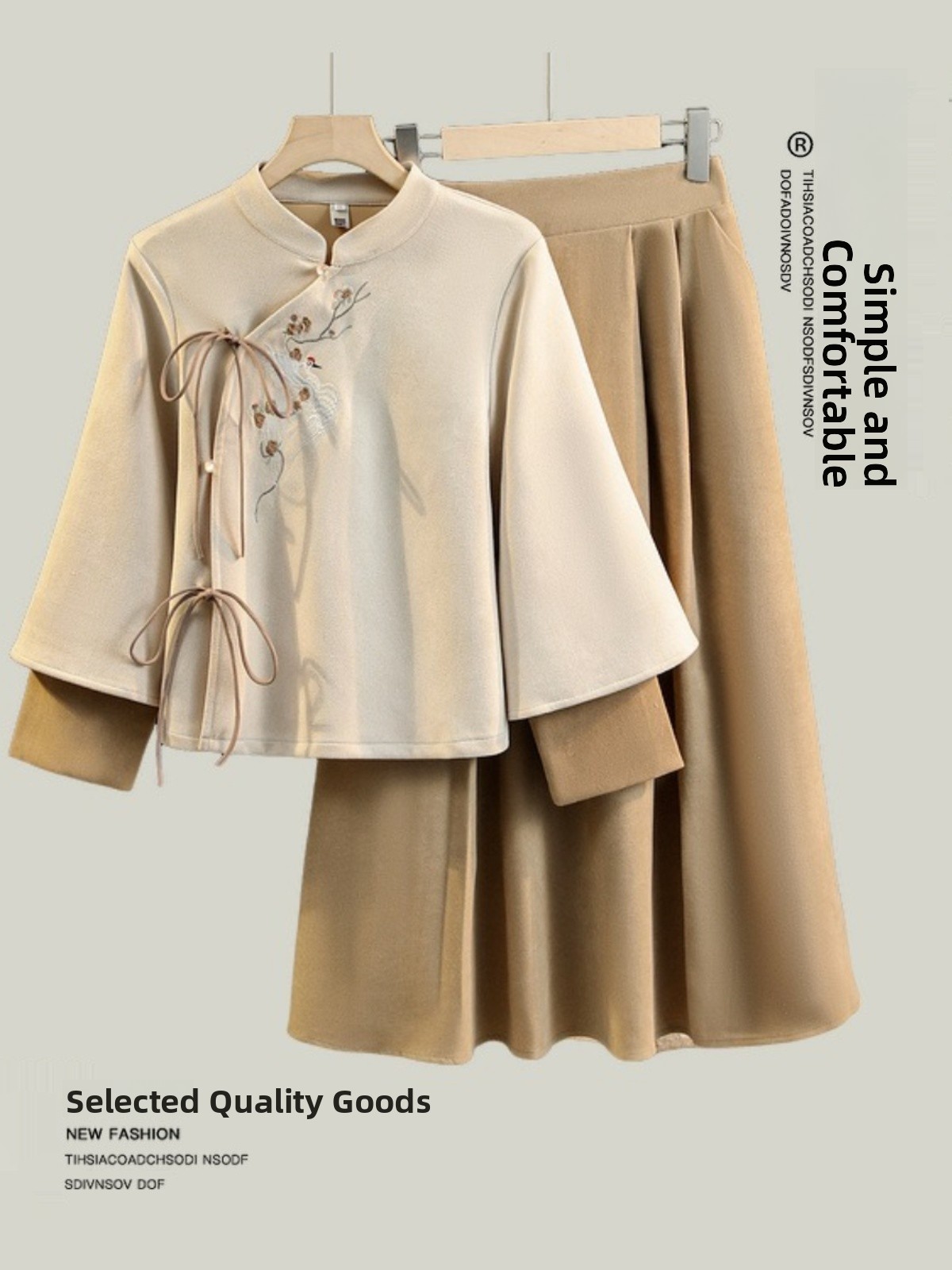 Women's Reformed Qipao Sweater - đánh giá và giá Winter Clothing Dress Up